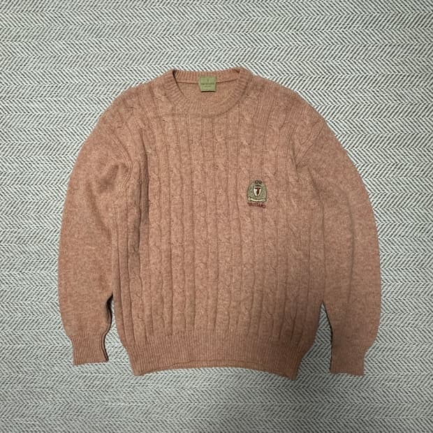 TRUSSARDI italy made wool knit sweater