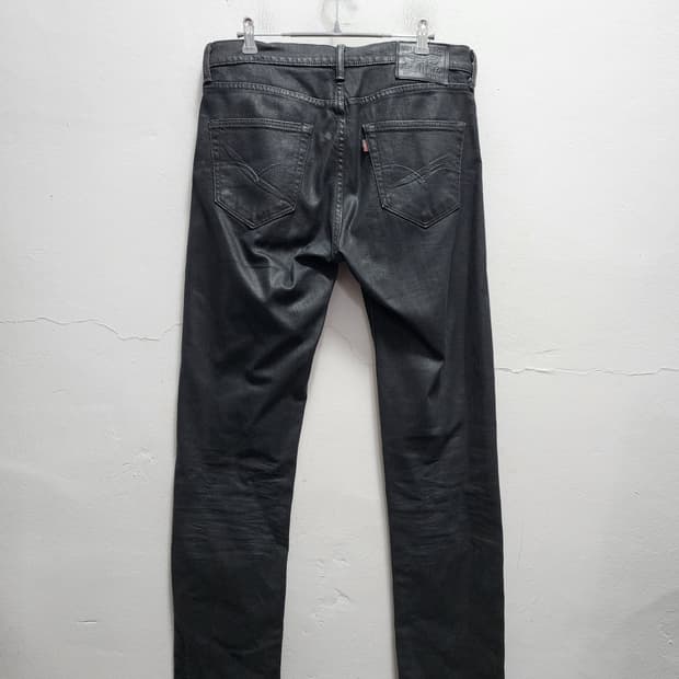 리바이스 508 블랙 코팅진