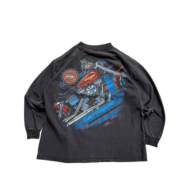 90s 할리데이비슨 롱슬리브 usa