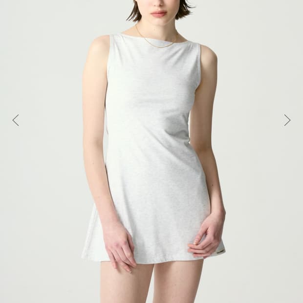 글로니 걸프렌드 슬리브리스  미니 드레스 s 새거팝니다