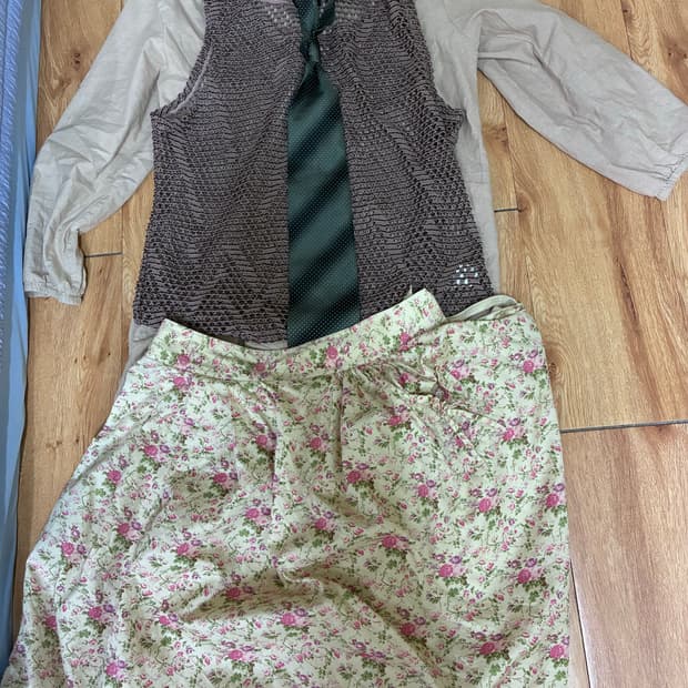 카모메 산장 거북이 교복 코디