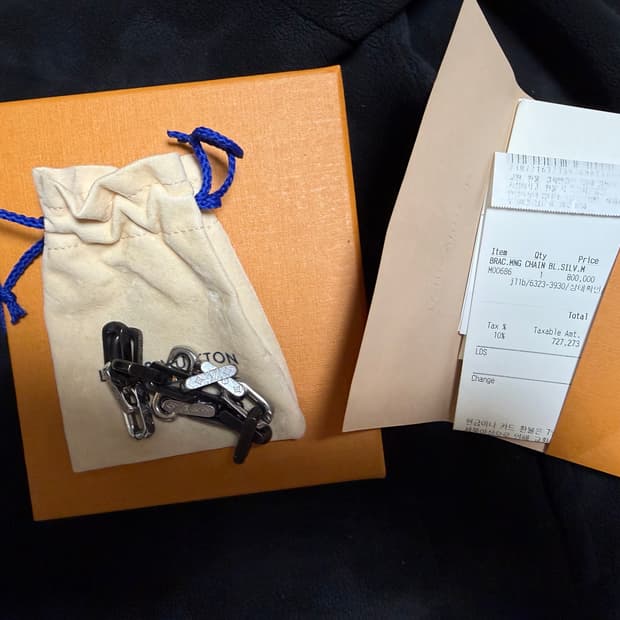 루이비통 버질아블로 체인 브레이슬릿 m사이즈