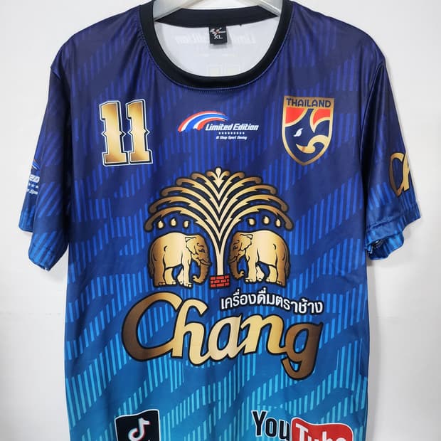 태국 Chang 11번 리미티드 에디션 축구복 105 XL