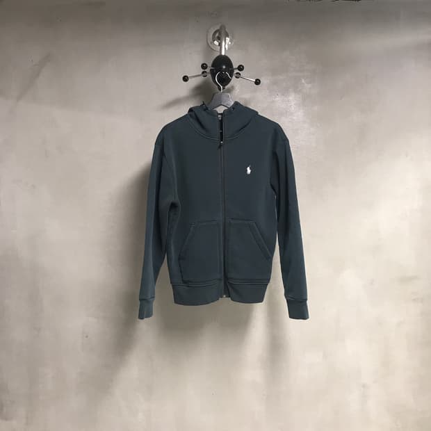 폴로 랄프로렌 QR 후드 집업 S