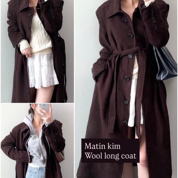 마뗑킴 롱코트