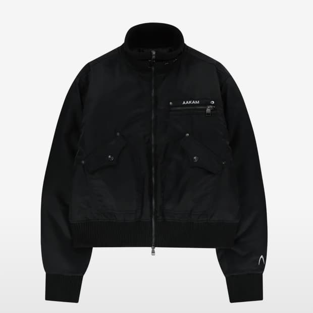 아캄 하이넥 봄버 자켓 1사이즈