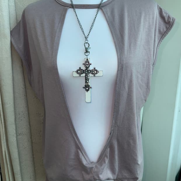 Vintage backless tee