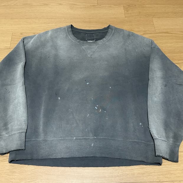 [1] 비즈빔 22AW 앰플러스 SB 스웻 크래쉬 그레이