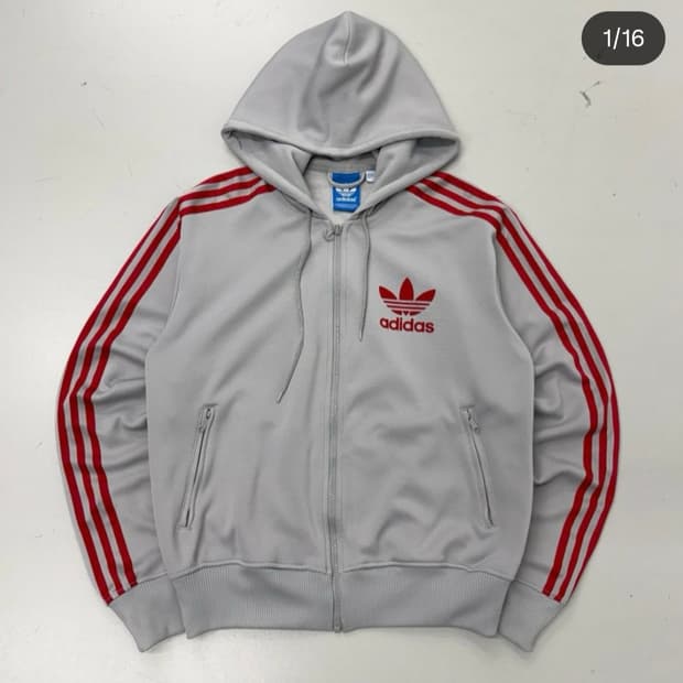 아디다스 그레이레드 후드플락S 정품 희귀 아디다스 그레이레드 후드