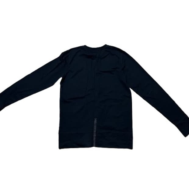 Thom/Krom washed out black crew neck ls