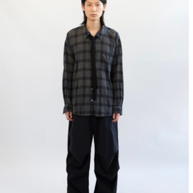 해칭룸 스노우 오버 팬츠 블랙 3