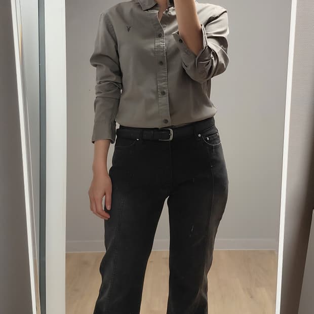 올세인츠 코튼 셔츠