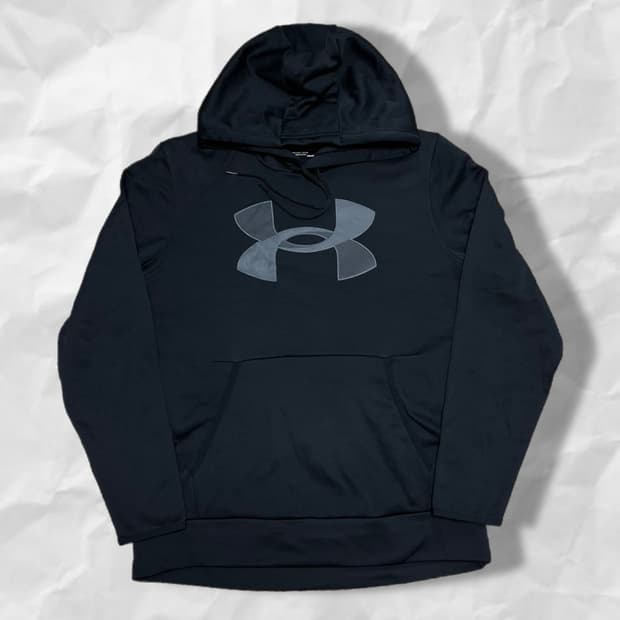 (L)언더아머 후드티 검정