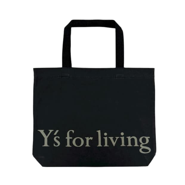 Y's for living 로고 캔버스 토트백
