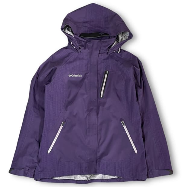 컬럼비아 퍼플 바람막이 M