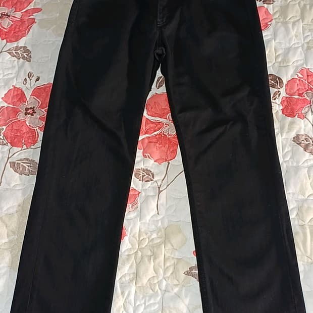 리바이스 511 스판블랙진 실측33인치 기장95