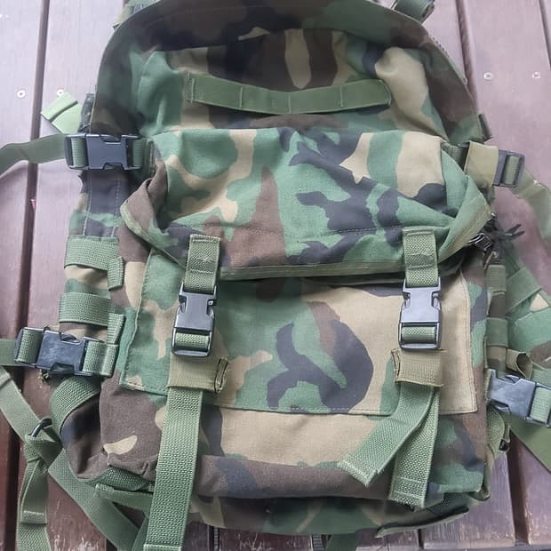 우드랜드 어썰트백 미군정품 