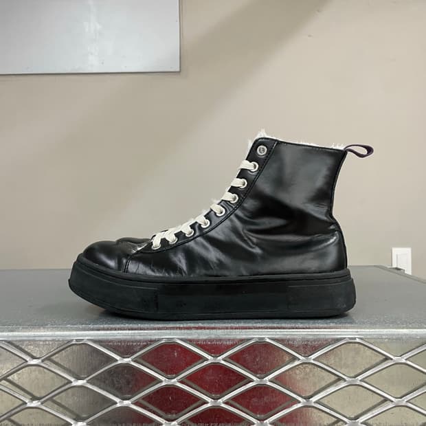 이티스 키보 올블랙 부츠 265