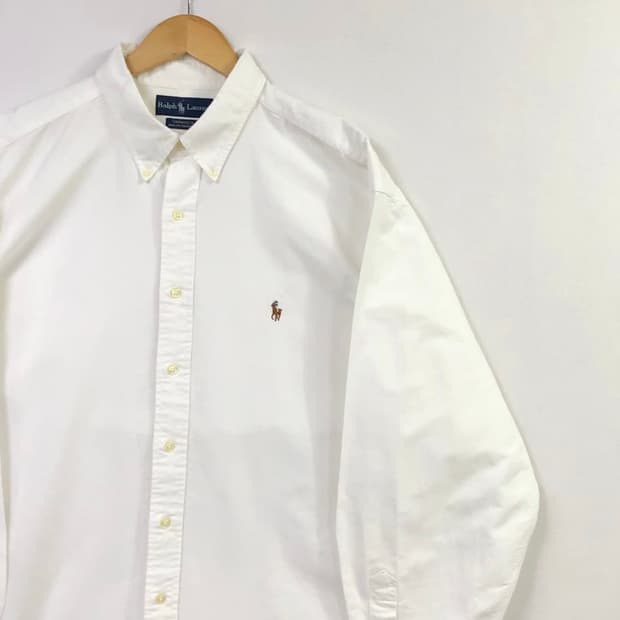 Xxl 폴로 옥스포드 화이트 빅셔츠