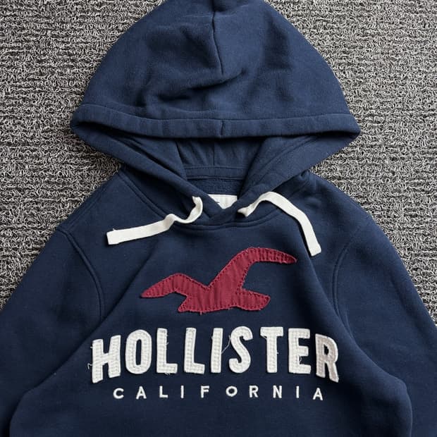 홀리스터 빈티지 빅로고 Y2K 후디 3684