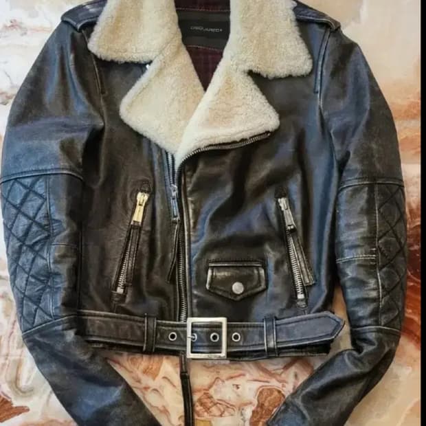 디스퀘어드2 무스탕 말가죽자켓