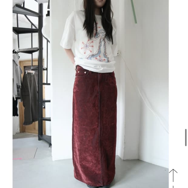 에프터먼데이 롱치마