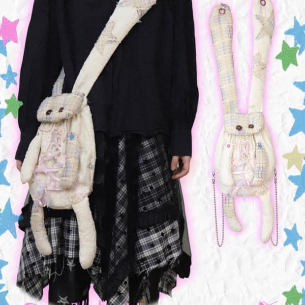 타오바오 중브 로리타 우사기 빈티지 가방