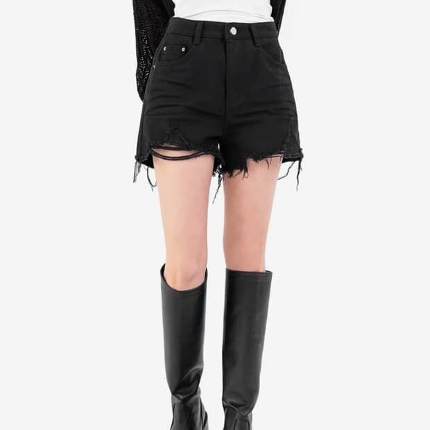 판도라핏 반바지 Hill Black shorts 