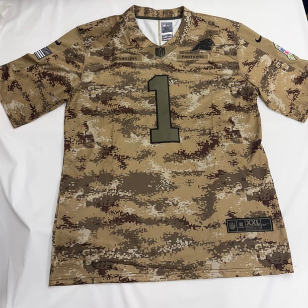 [2XL] 나이키 NFL 캐롤라이나 카모 풋볼져지