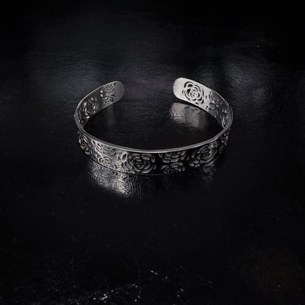 [archiv.muse] ༒ BANGLE 001 로즈 실버 뱅글