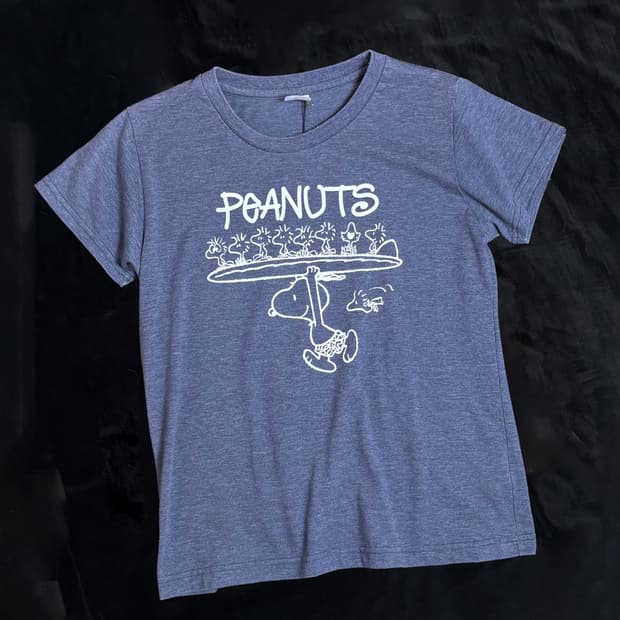 일본빈티지 peanuts 티셔츠