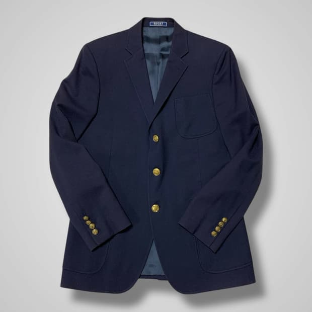 [105/42R]폴로 네이비 금장 블레이저 자켓