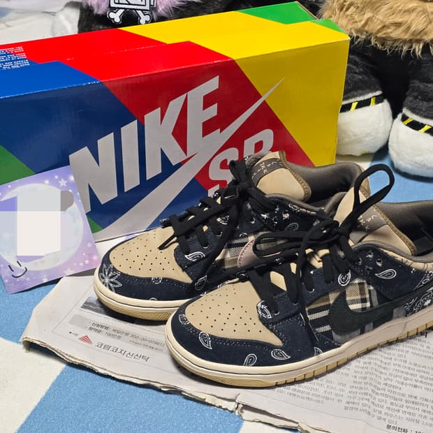 [250] 나이키 트래비스 스캇 SB 덩크 로우