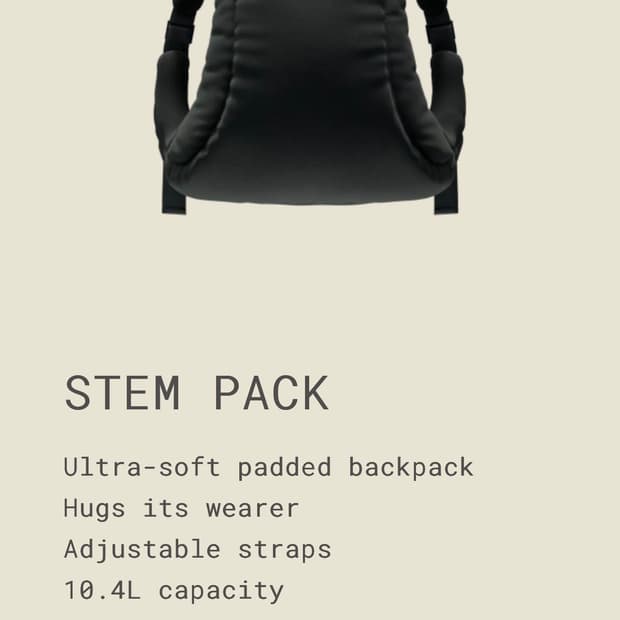Stem pack 가방