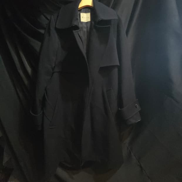 잇미샤 트렌치 모직코트