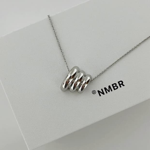 넘버링 목걸이 #5738 (1회착용)