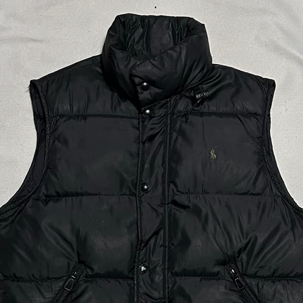 S 폴로랄프로렌 블랙 다운 패딩 베스트