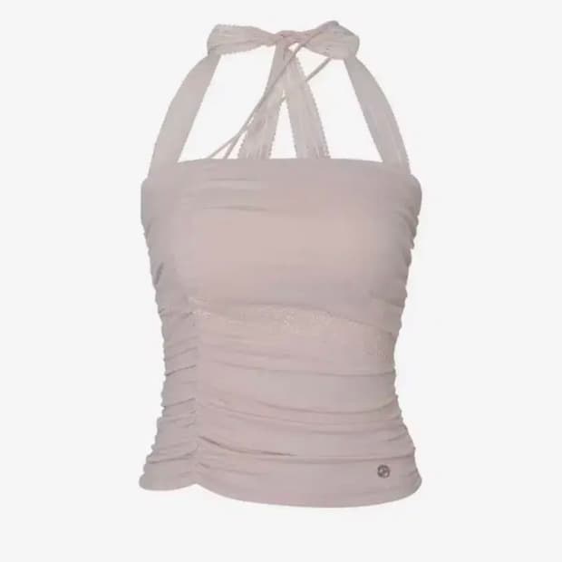 페인오어플레저 엔젤셔링탑 Angel Shirring Top