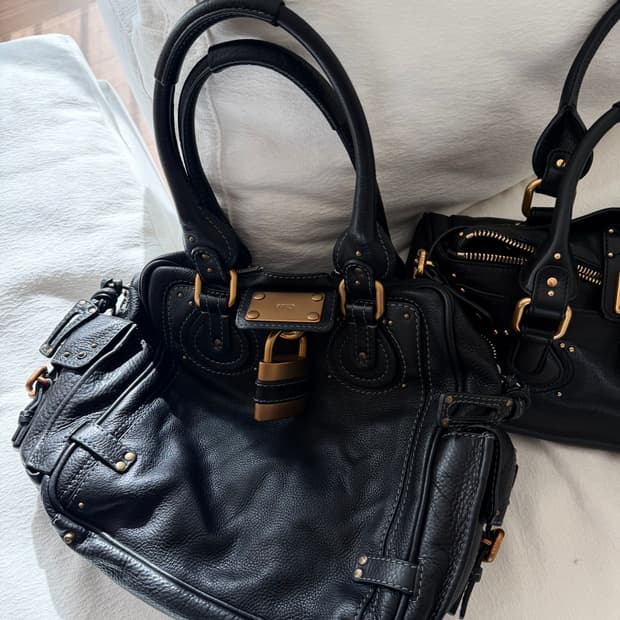 끌로에 패딩턴 빈티지 블랙