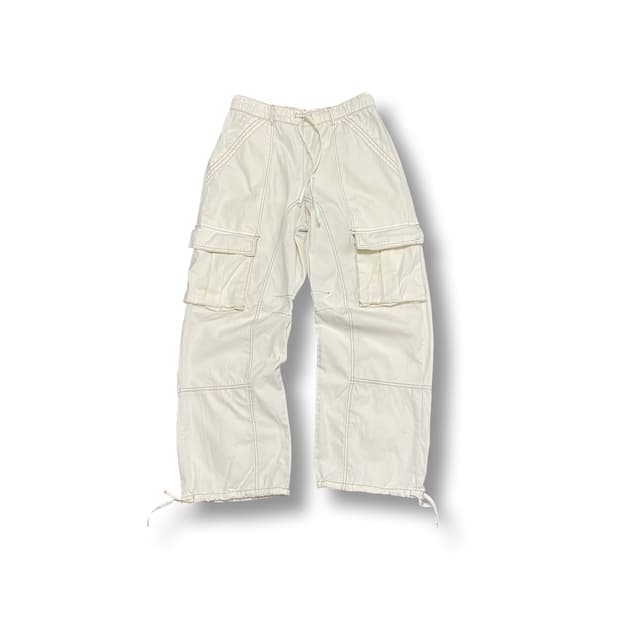[32] 자라 Zara 아이보리 카고 조거 팬츠