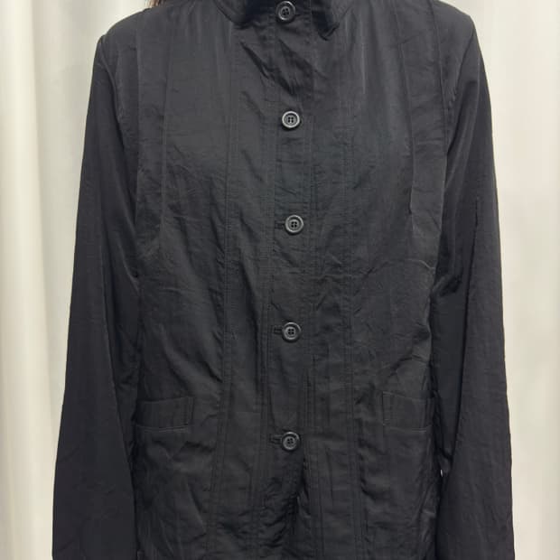 pintuck jacket