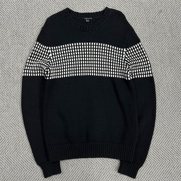 띠어리 패턴 스웨터 v0881