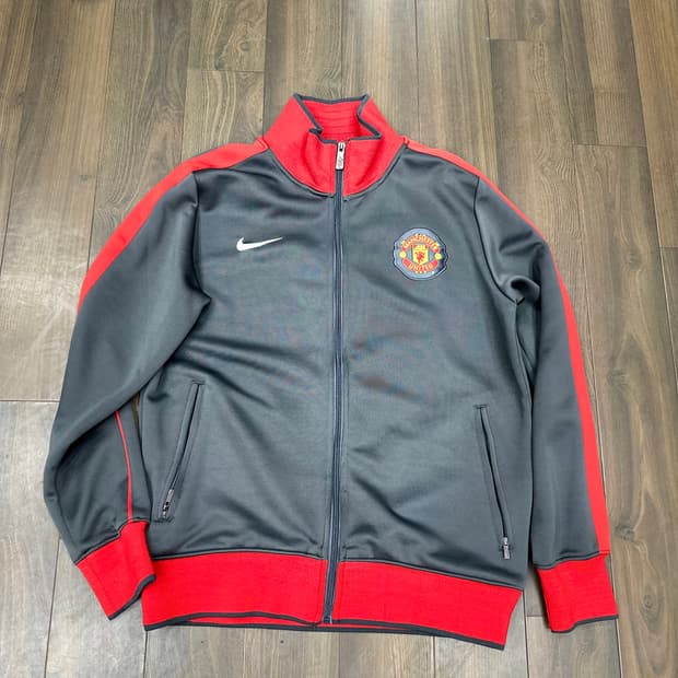 S) 나이키 맨유 맨체스터 유나이티드 트랙탑 져지 집업 저지