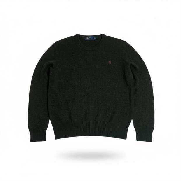 폴로 랄프로렌 램스울 니트 우먼 L