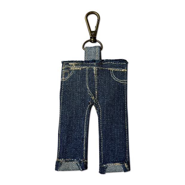 업사이클링 미니 데님팬츠 키링