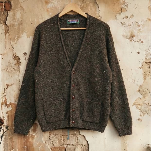 Made in Ireland Pure New Wool Cardigan
