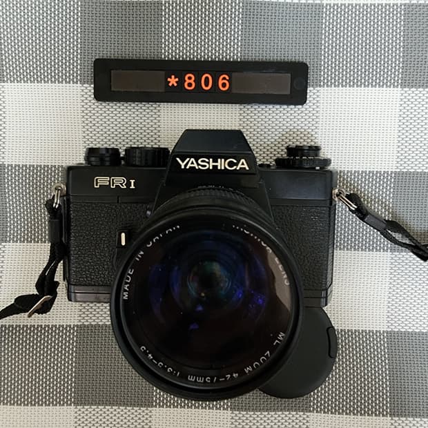 야시카 FR 1 필름카메라 42-75mm 줌렌즈장착