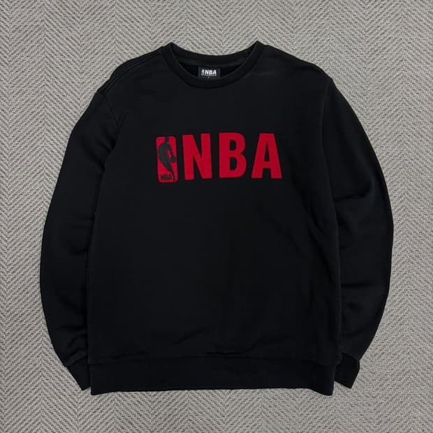 nba 로고 와펜 맨투맨 v1317