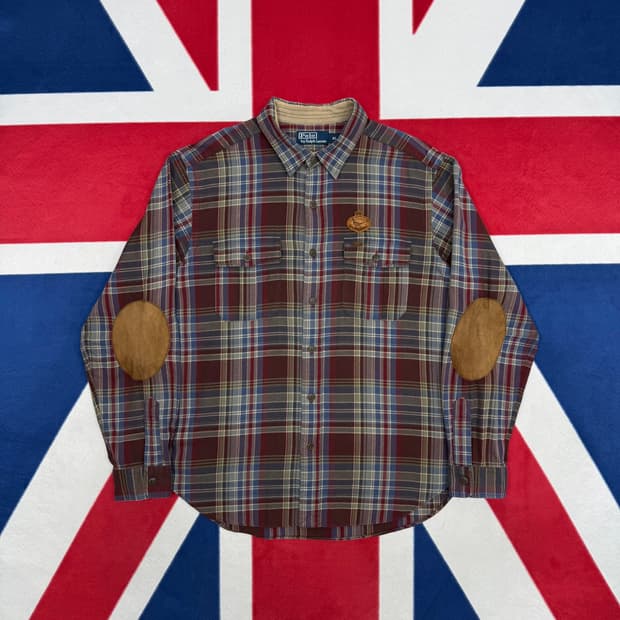 00s 폴로 헌팅 셔츠 XL 