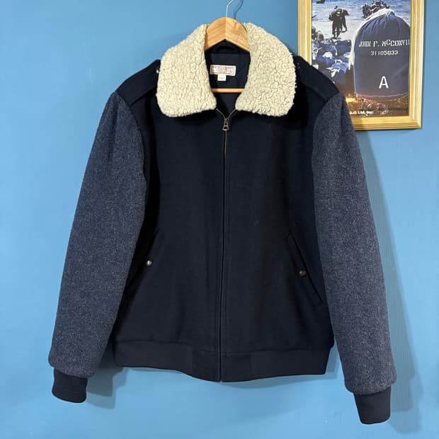 Wallacs & Barnes Wool Flight Jacket. 